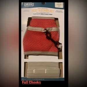 Full Cheeks Mesh Vest & Leash Set
